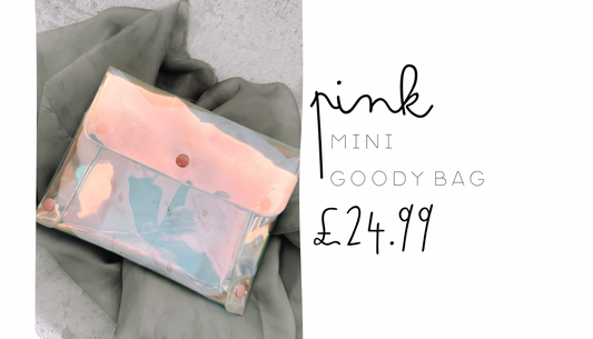 Pink mini goody bag