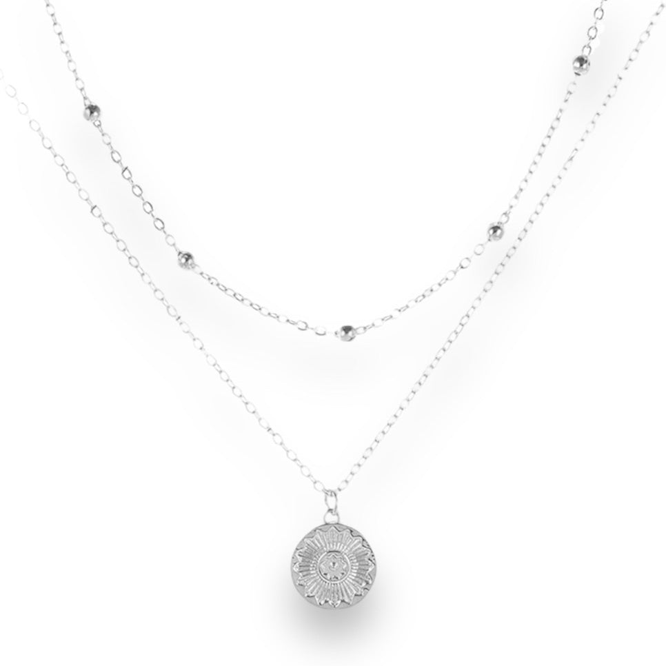 Double layer necklace