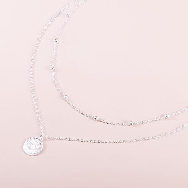 Double layer necklace