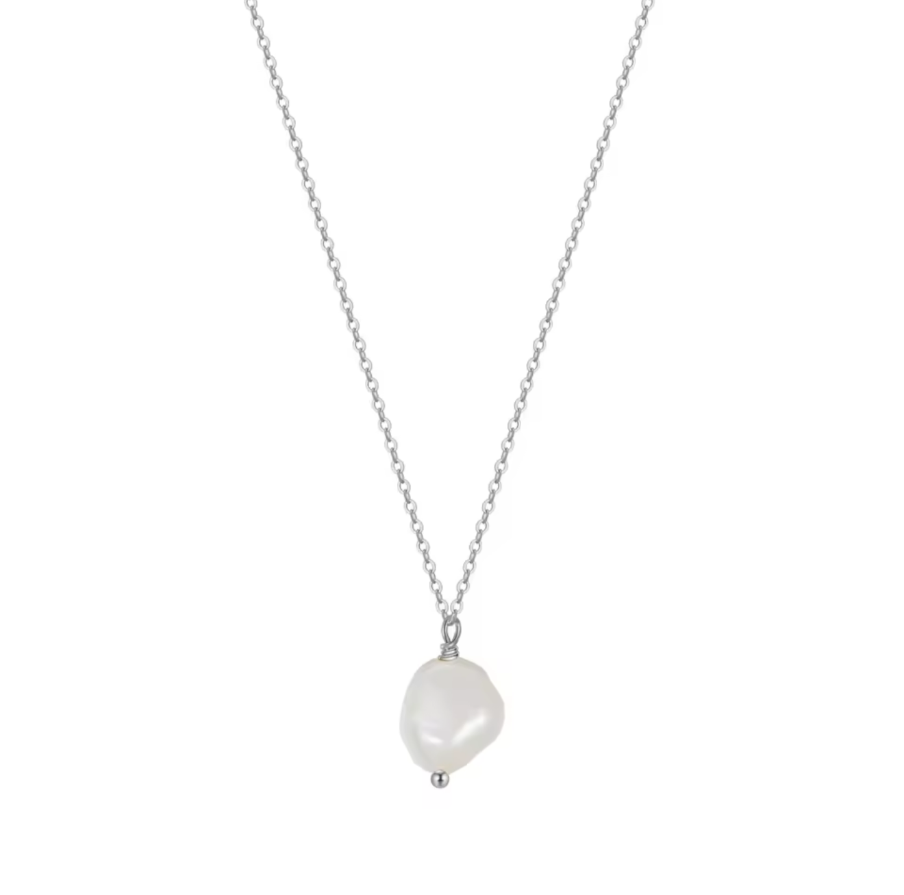 Pearl drop necklace