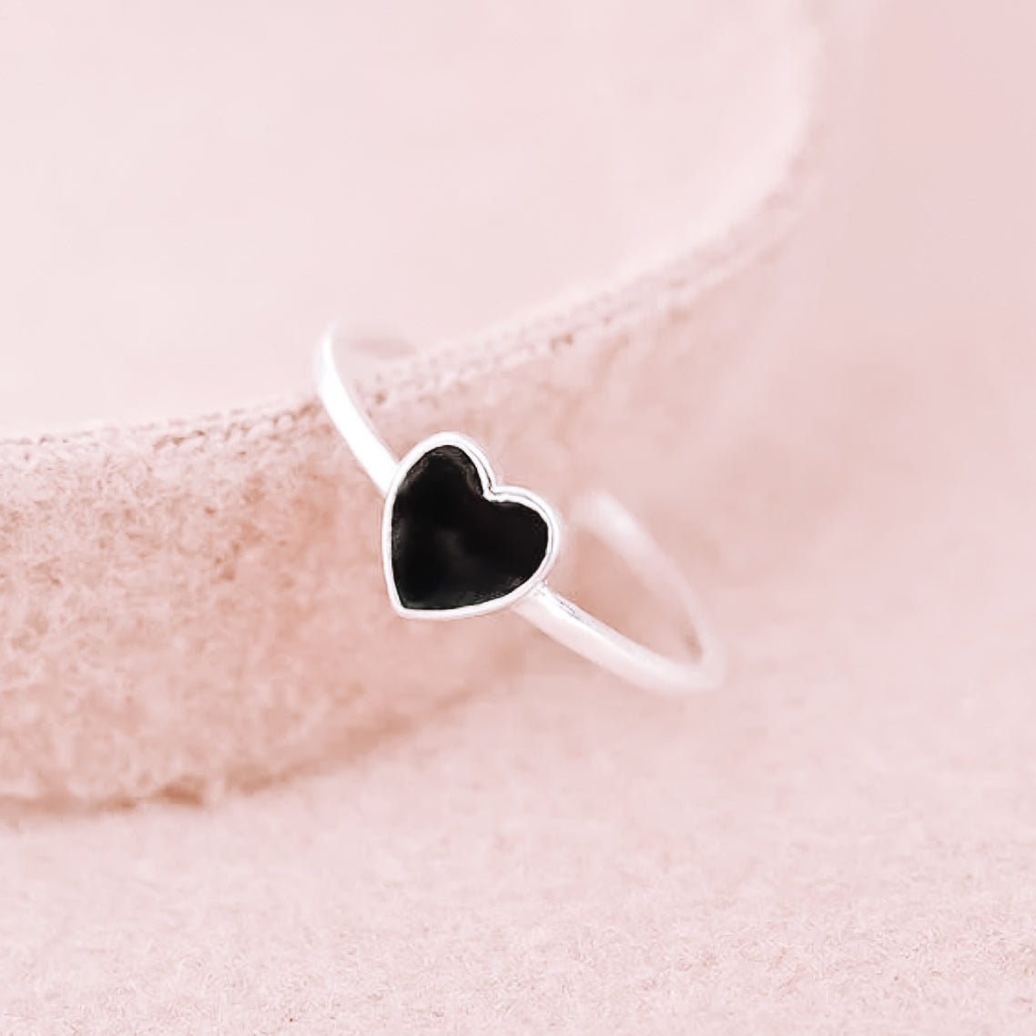 Black Heart ring