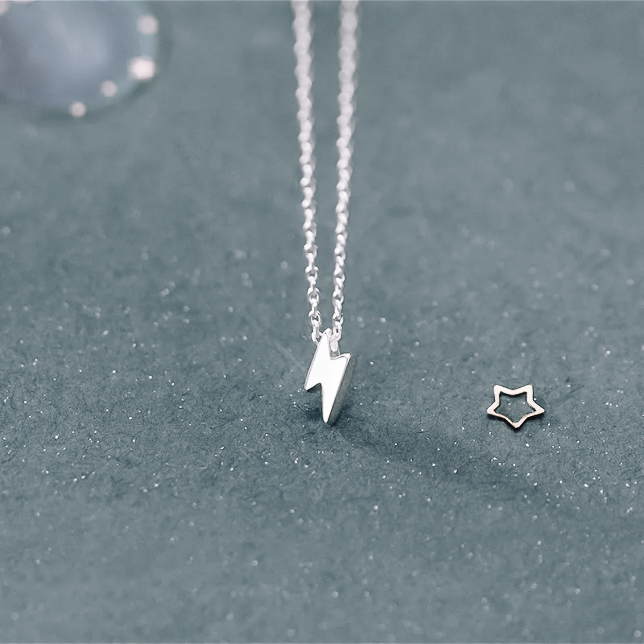 Lightning bolt necklace