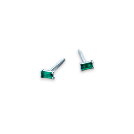 Emerald studs - WICKED