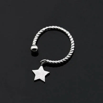 Star charm ring