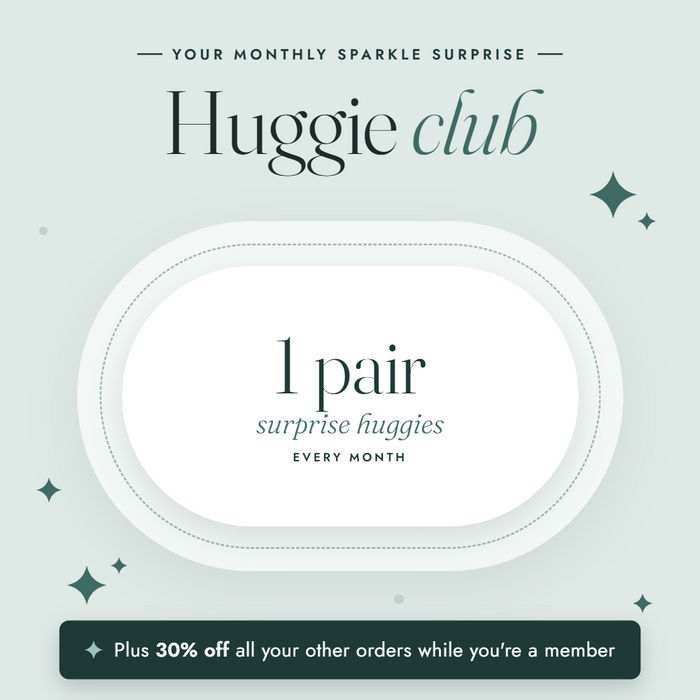 Huggie club – a surprise pair every month
